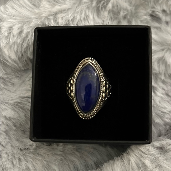 Blue Lapis Ring - Picture 1 of 4
